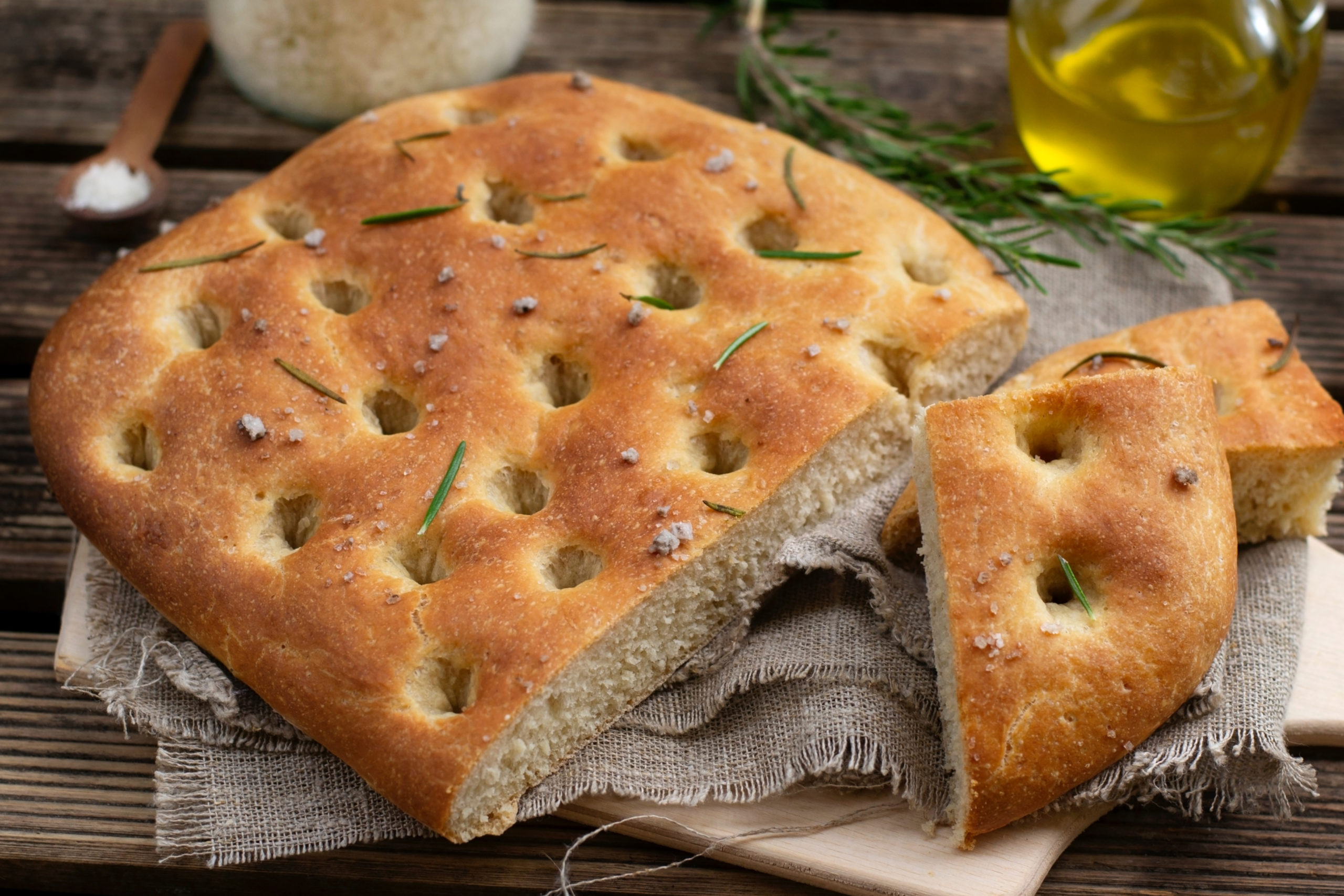 Focaccia ai cereali