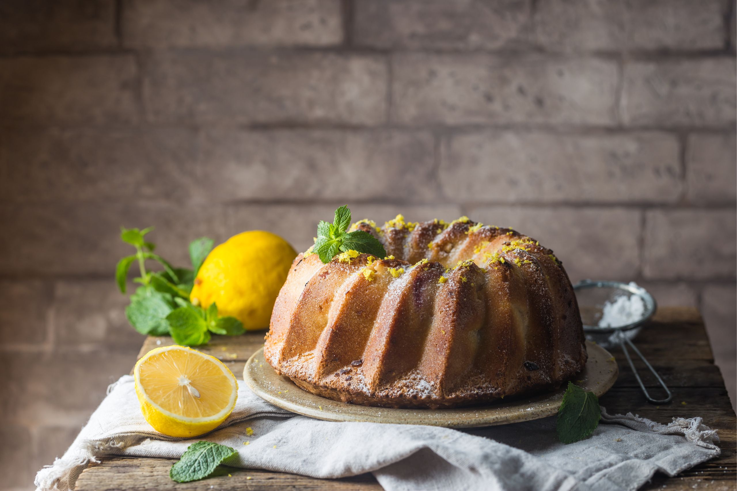 AMICA GENIALE ciambellone al limone