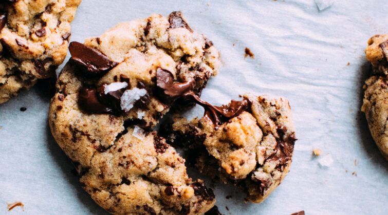 cookies con gocce di cioccolato