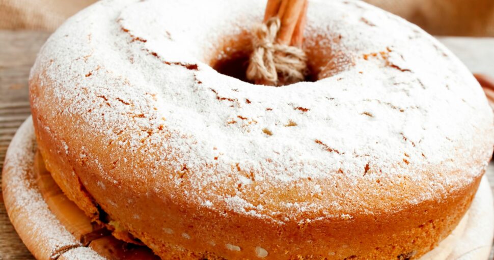 Ricetta ciambellone all’arancia e cannella