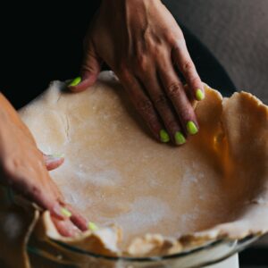 torta salata pere