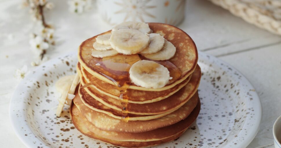 Pancakes alla banana proteici