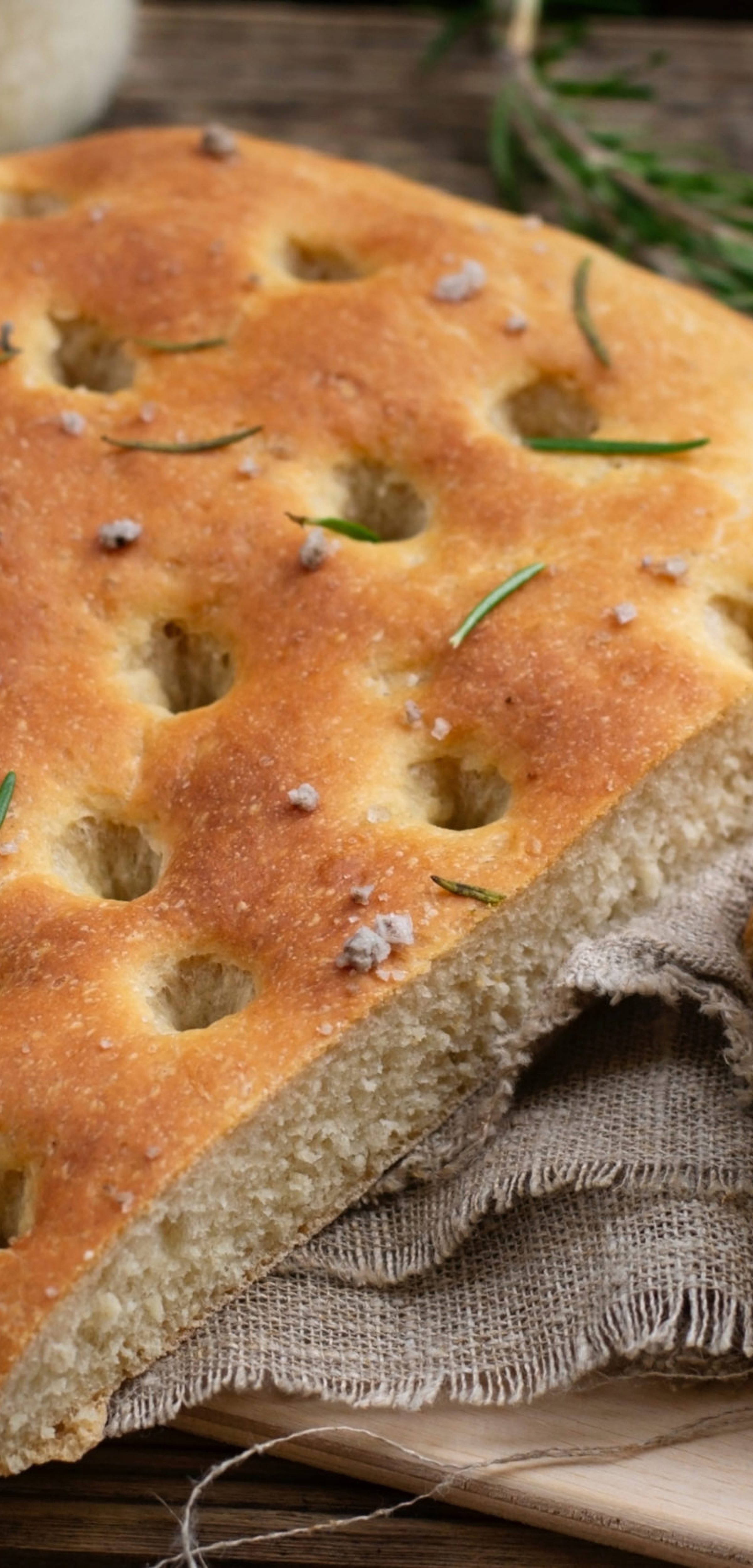 Focaccia ai cereali